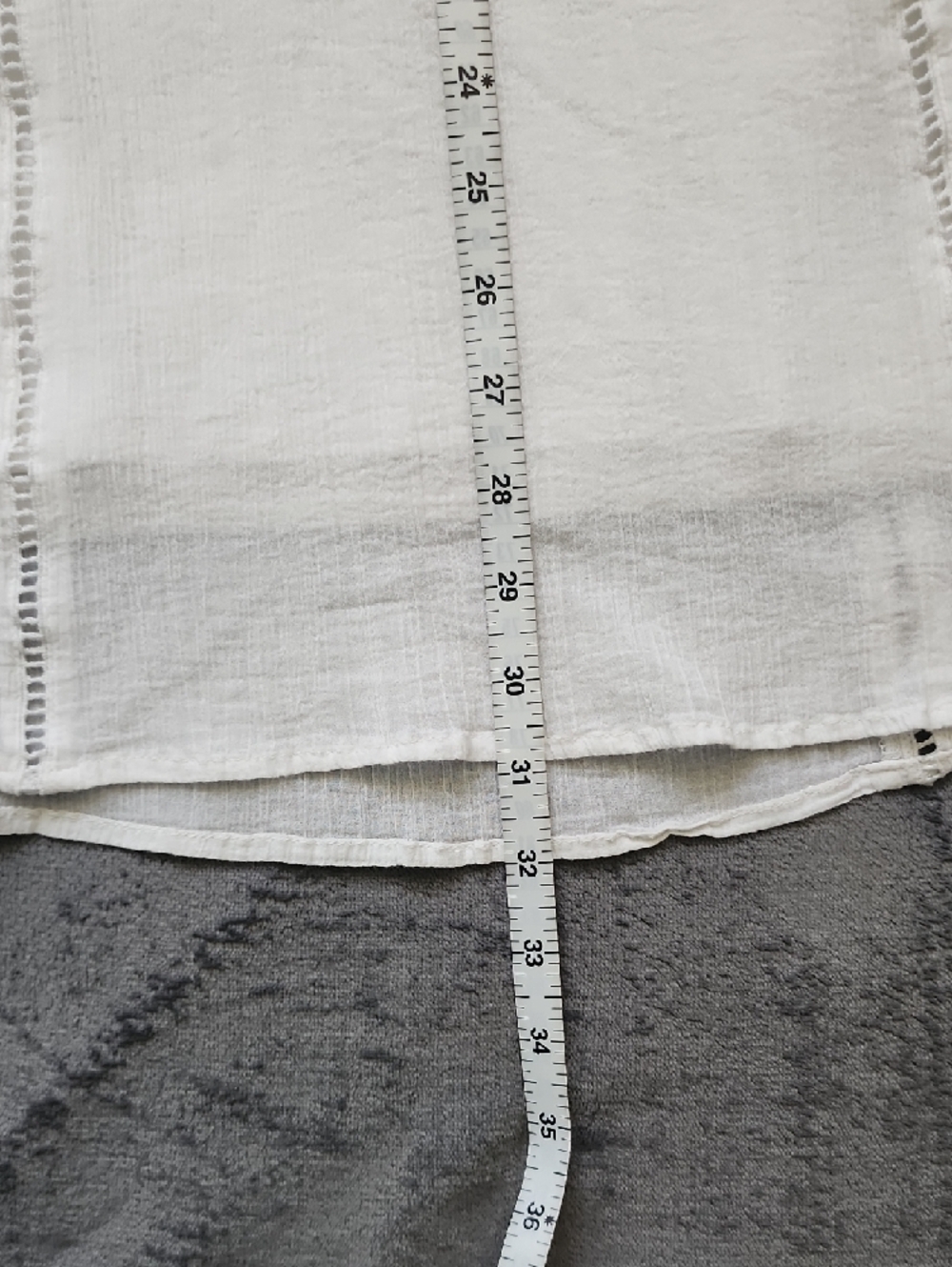 Old Navy White Panel-Accent Midi Skirt Size M - Picture 4 of 8